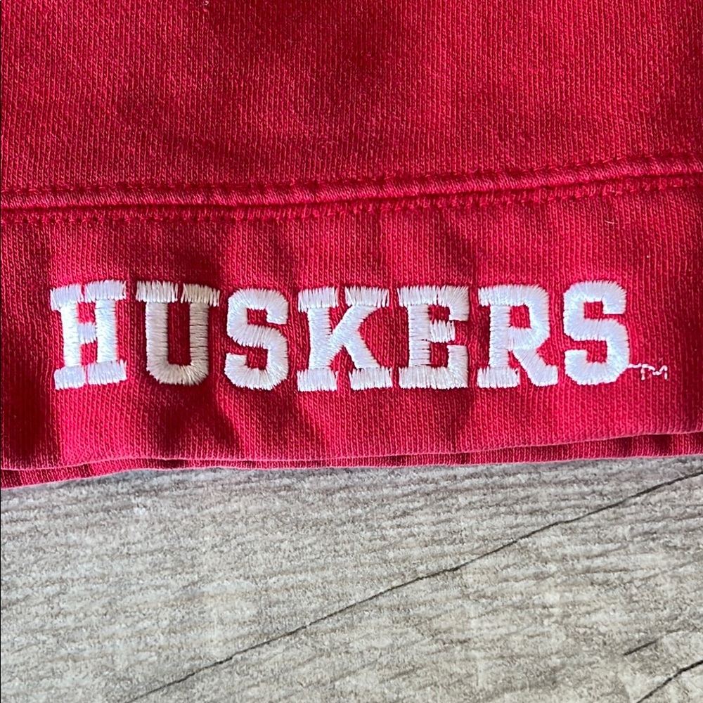 Nike Vintage Nebraska Corn Huskers Football Red Hoodie Men’s Size XL - Picture 11 of 14